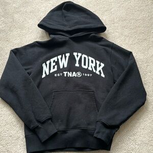 TNA New York hoodie size xxs
